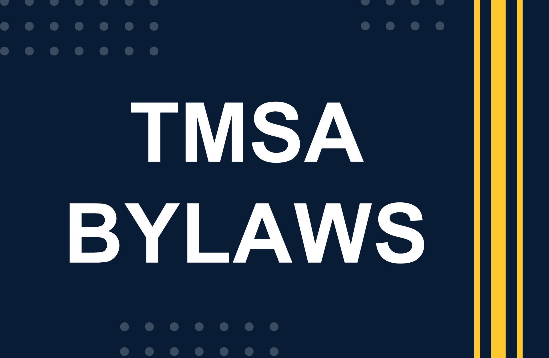 TMSA Bylaws (1)