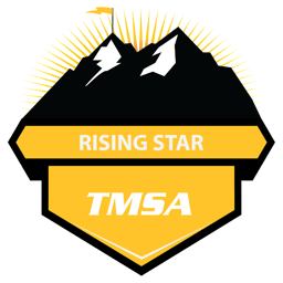 TMSA Rising Star Logo no yr